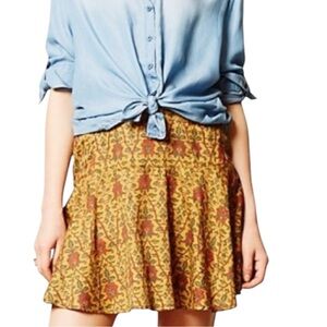 Anthropologie Holding Horses Corrales Skirt size 8P